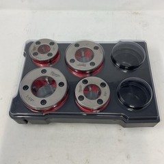 Milwaukee 48-36-1063 1/2″–1-1/4″ ALLOY NPT Compact Forged Aluminum Die Head Kit