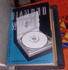 1936 Carborundum Company Binder With 7 Books Inside SEE LIST IN DESCRIPTION Old!