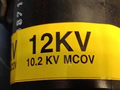 Eaton 25kV Parking Stand Surge Arrestor 12kV Duty, 10.2kV MCOV 3237758C12M