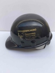 Fibre-Metal Black United Brotherhood of Carpenters Hard Hat Fits Sizes 54-65cm