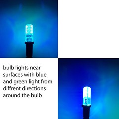 water special effects light blue green cyan LED 12V DC barrel connector 5′ cable