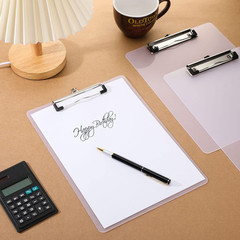 Mini Clipboard 20 Pack Clear Plastic Low Profile 4×6 Inch Small Notepad Writing