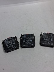 TELEMECANIQUE ZBV-G3 LED MODULE GREEN 48-120V (LOT OF 3)