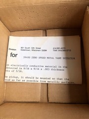 *New in Box* DURANT 39400-400 Zero Speed Metal Vane Pickup – OEM Eaton Corp. NEW