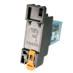 3 x DC 12V Coil Voltage 35mm DIN Rail DPDT 8Pins Electromagnetic Power Relay