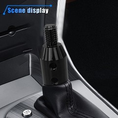 Universal Car Gear Shift Knob Adapter for Non-Threaded Manual Shi Color: Black