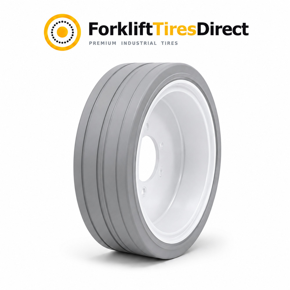 Skyjack 16×5 Solid Scissor Lift Tire & Wheel Assembly – Non Makring Plain