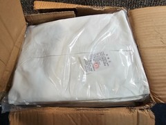 (QTY 12) ProWorks DA-MP333 Disposable Coverall, Size 2XL Microporous White