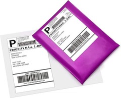 20 Fanfold 4 x 6 Direct Thermal Labels White Perforated Shipping Labels