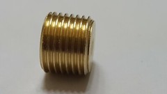 Lot of 10 pcs. 1/8″ Male NPT Brass Plug Allen Key Countersunk Hex USA