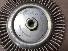 5 NEW Weiler 09200 7in Roughneck Root Pass Wire Wheel Brush Stainless 5/8-11