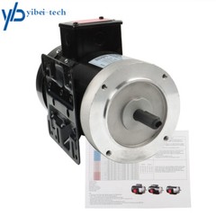 56C Frame 60 HZ 1800 RPM 2 HP 3 Phase Electric Motor TEFC 230 / 460 Volt