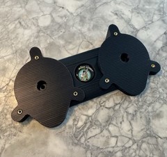 Power Pole Stomp Switch Angled Dual Wedge by Bass Donkey