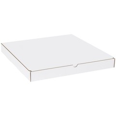 Oyster White Literature Mailers 18x18x2 Inch Strong Corrugated Box Made in USA