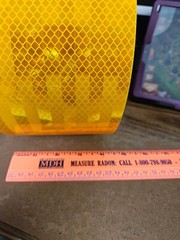 3M Conspicuity Reflective Tape Yellow 4 in. x 10 feet. 983-21ES series