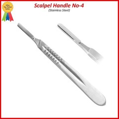 Dental Scalpel Handle No.4 Blade Holder BP Handle, Surgical Scaple Handle No4