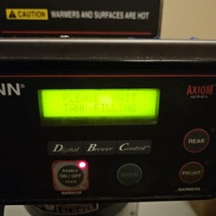BUNN AXIOM-DV-3 Commercial 12-Cup Automatic Coffee Brewer Untested Parts