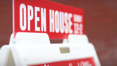 2PC FOR RENT 6″x24″ REAL ESTATE RIDER SIGNS 2 Sided HOMES HOUSE PLASTIC