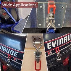 4003 Toggle Latch Clamp, 304 Stainless Steel Adjustable Toggle Latches with Lock