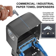 Commercial Paper Towel Dispenser Key Compatible with Georgia Pacific Paper To…