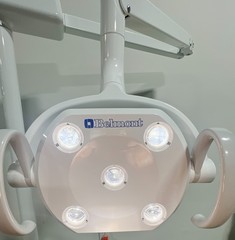 2022 Belmont Clesta LED Dental Light Post Mount Model AL301R . Clean! Excellent!