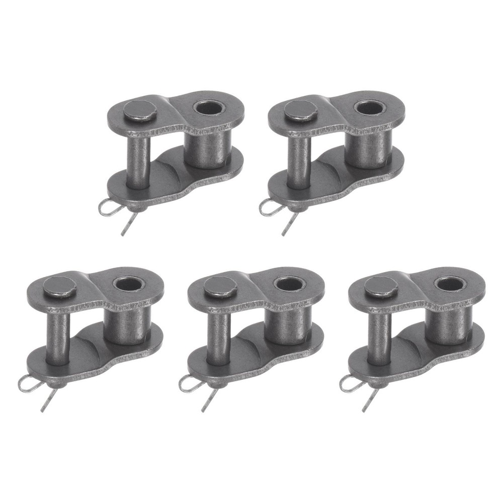 5pcs #40 Chain Offset Half Link Roller 1/2″ Pitch Carbon Steel for 08A Chain