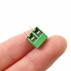 10 Pcs 2-Pin Screw Terminal Block Connector 5.08mm PCB Mount Green KF301-2P 10X