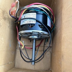 AO Smith 4KA26 Direct Drive Blower Motor Resilient Ring 1/3 hp F48N03A01 1/2×4.5