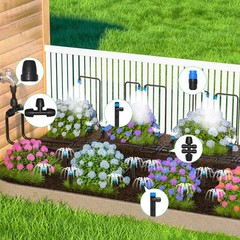 230FT Quick-Connect Drip Irrigation 33FT Main tube+Father’s Day Gift for Dad