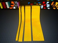 Yellow Reflective Tape 3M 3430 EGP (1″, 2″, 4″, 6″) Air Backed Micro Prismatic