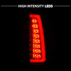 1988-1999 Chevy GMC Tahoe Suburban LED Tube Tail Lights Passenger Driver Lamps
