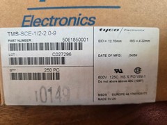 Tyco TMS-SCE-1/2-2.0-9, 5061850001, 250 Count Roll, Unopened (NOS) SEE PICS