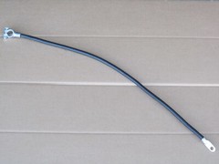 27″ BATTERY CABLE 2 GAUGE SOLID COPPER CORE 27 INCH 2GA
