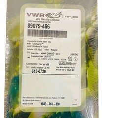 VWR 89079-466 Next Generation Pipette Tip Refill 0.1-10uL Sterile, 1344 Tips