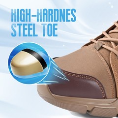 Steel Toe Boots for Men Women Indestructible Work Boot Safety Construction Shoes