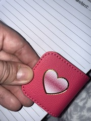 Juicy Couture Pink Illustrated Lined Journal w/ Heart Pen, 280 Pages