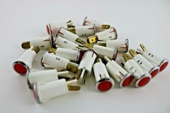 Jemco 6 volts 1/3 watt indicator light lot of 20