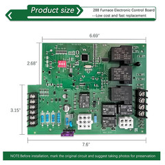 ICM288 ICM Furnace Control Circuit Ignition Board Module for Rheem 62-24084-82