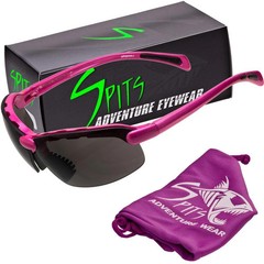 Spits C2 Top Focal Magnifier Safety Glasses – Pink, Gray, Silver