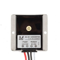 DC 12V/24V to DC6V 25A 150W Power Converter Regulator Waterproof Voltage Convert
