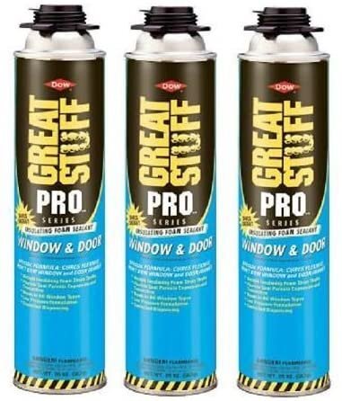 Dow Great Stuff Pro Window and Door 20oz Foam – 187273 – Pack of 3