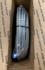 Water Service Trenchless Line Mini Slice Puller Replacement Cable 1/4”x 100’