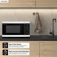 Sharp Compact Countertop Microwave Oven Removable 10 Carousel Turntable 700