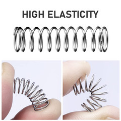 Compression Springs Assortment Kit, 390 Pcs 24 Different Sizes Stainless Steel S