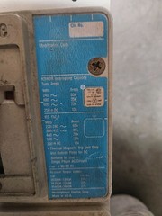 Westinghouse KDB3250W Circuit Breaker 250 Amps