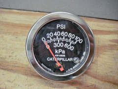 CAT 0-100 PSI Caterpillar 4W-0506 Pressure Gauge 3-1/8″ Face