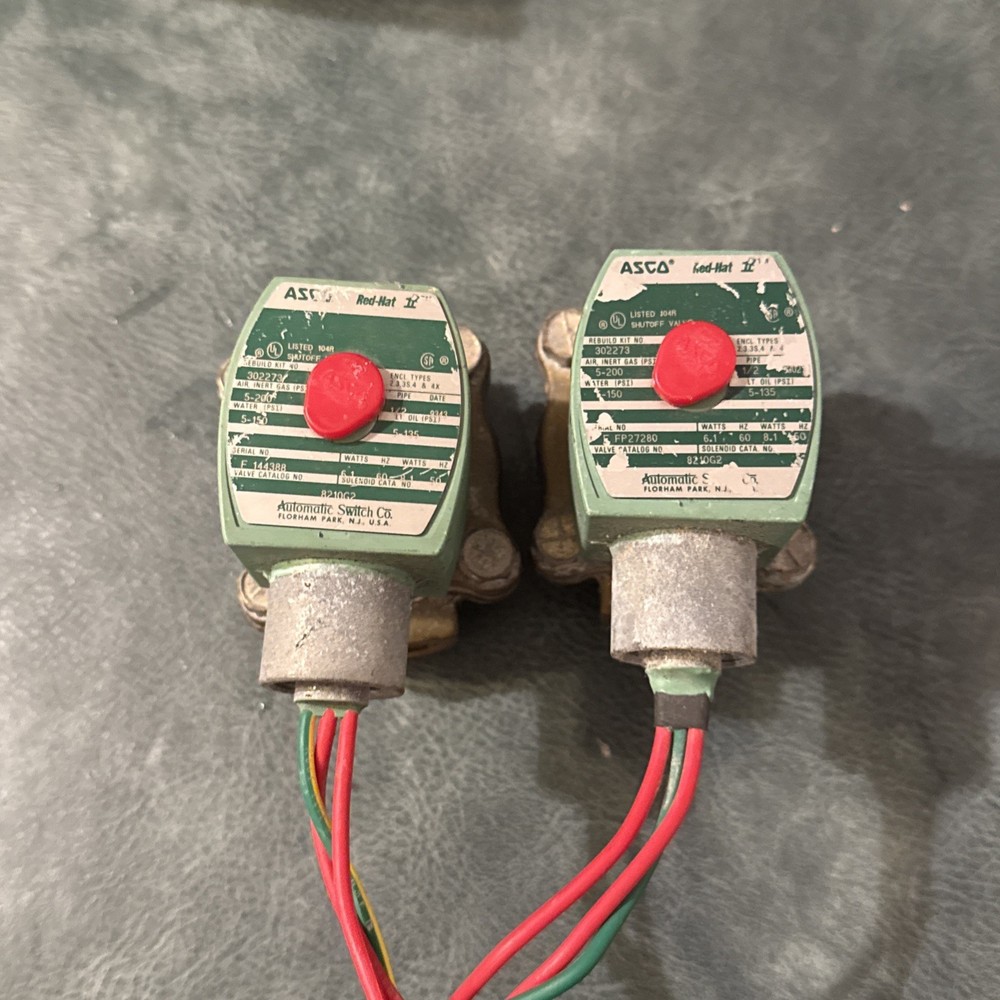 Asco 8210G088 Solenoid Valve: 2-Way, Normally Closed, 3/4 in Pipe Size, 110V AC/