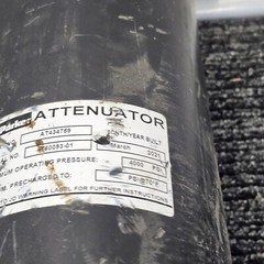 Parker AT434759 Attenuator 4000PSI Maximum Operating Pressure PSI@70F Black
