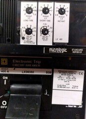 SQUARE D LX36350 S3B 600V 400A Micrologic LSIG Trip Unit I-LINE SHIPS SAME DAY