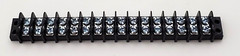 Molex 0387600116 16 Position Dual Row Screw Terminal Strip Block 6-5/8″ Long